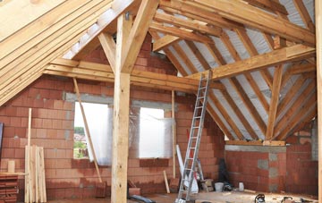 Ladys Green attic trusses